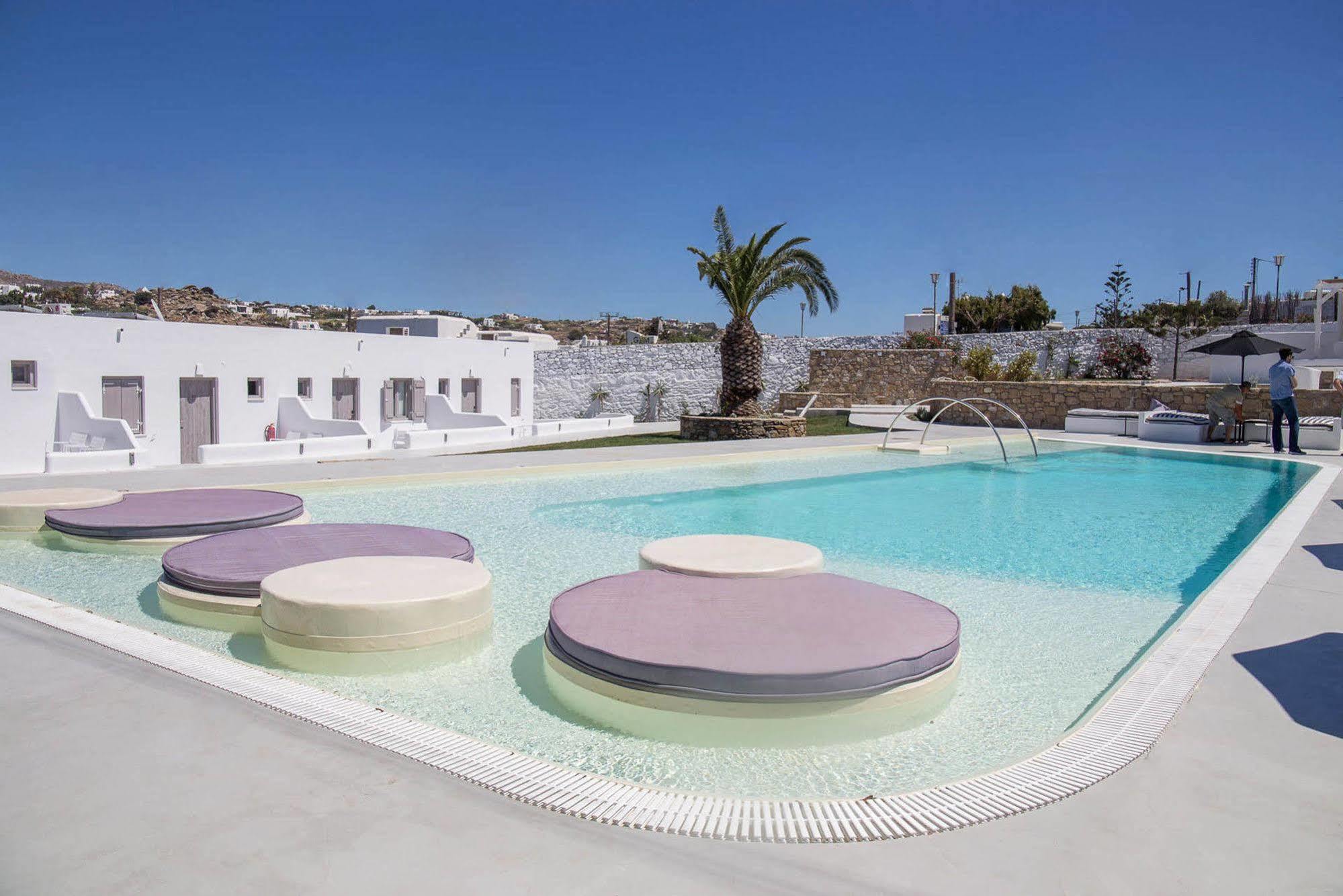 Hotel Three Shades Mykonos Mykonos Town Exterior foto
